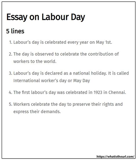 examples of labour day essays by experts