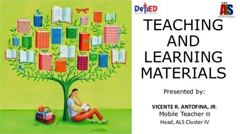 examples of learning and teaching support materials