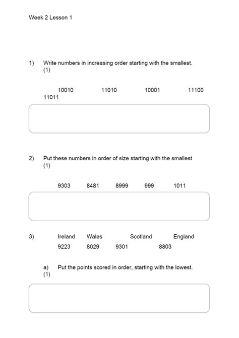 examples of level 2 maths questions