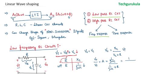 Examples Of Linear Wave Shaping Circuits