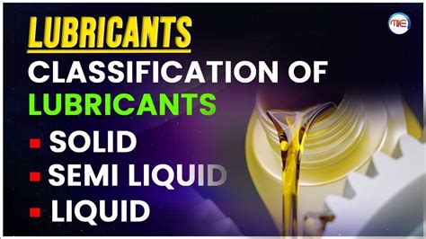 Examples Of Liquid Lubricants