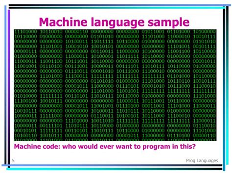 Examples Of Machine Language