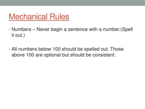 Examples Of Mechanical Errors In Writing