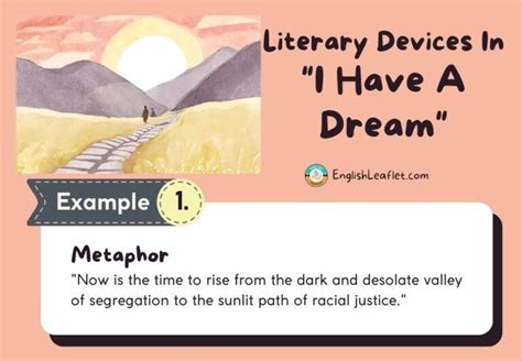 examples of metaphors in i have a dream speech