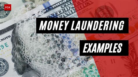 examples of money laundering usa