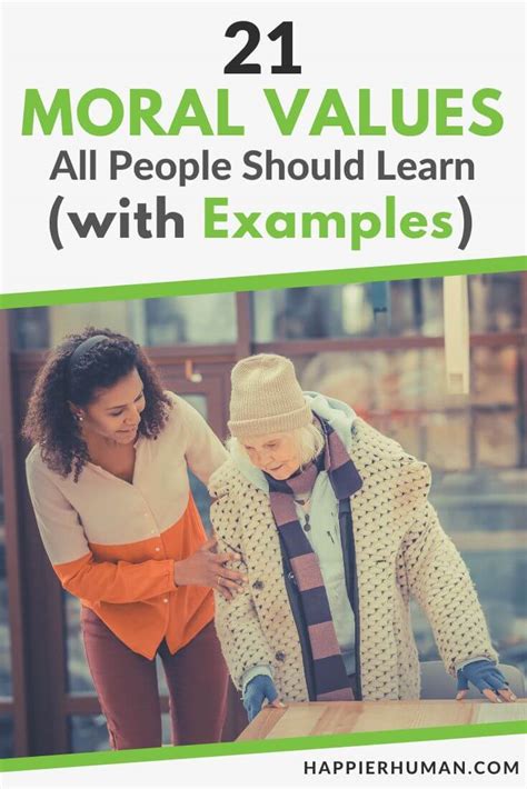 examples of moral values in life