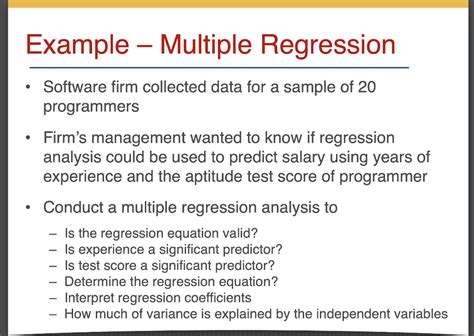 examples of multiple regression research questions