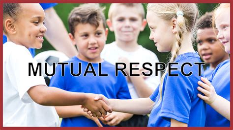 examples of mutual respect in school