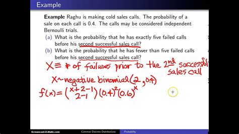 examples of negative binomial distribution in real life