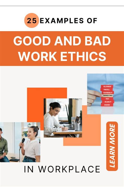 examples of negative work ethics