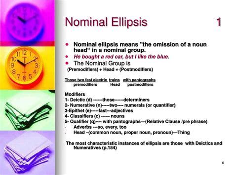 examples of nominal ellipsis