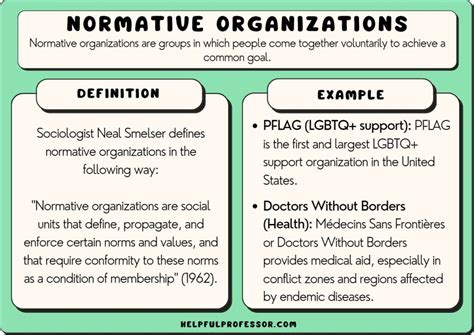 examples of normative system