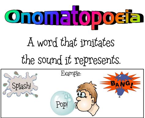 examples of onomatopoeia in literary terms
