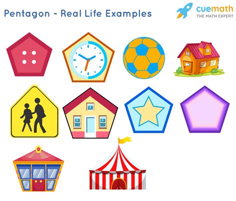 Examples Of Pentagon Shaped Objects