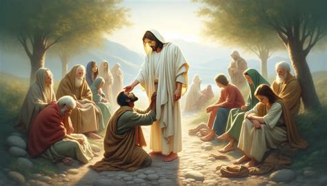 examples of people showing mercy in the bible
