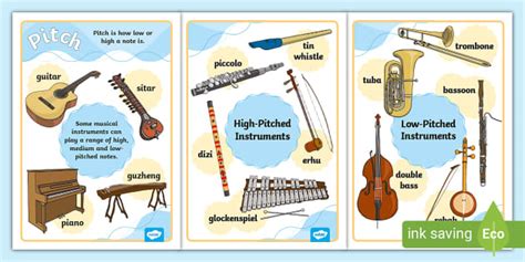 Examples Of Pitched Instruments