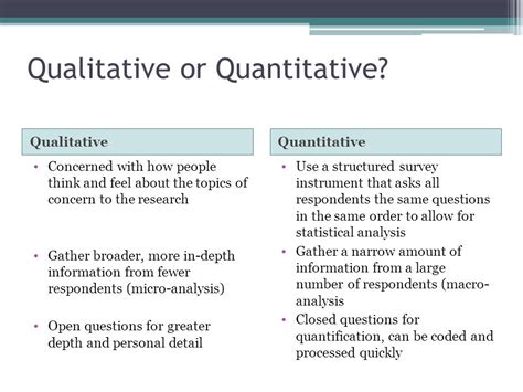 examples of qualitative vs quantitative research questions