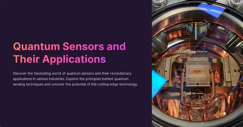 Examples Of Quantum Sensors