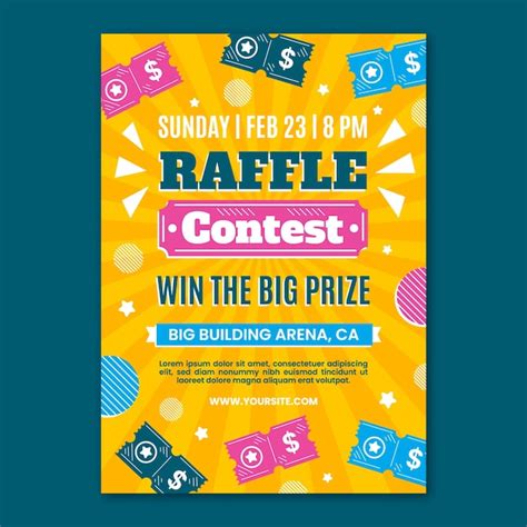 Examples Of Raffle Posters