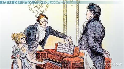 examples of satire in pride and prejudice