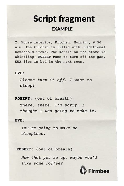 examples of script for advertisement