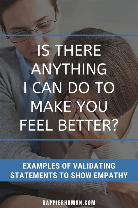 examples of self validating statements
