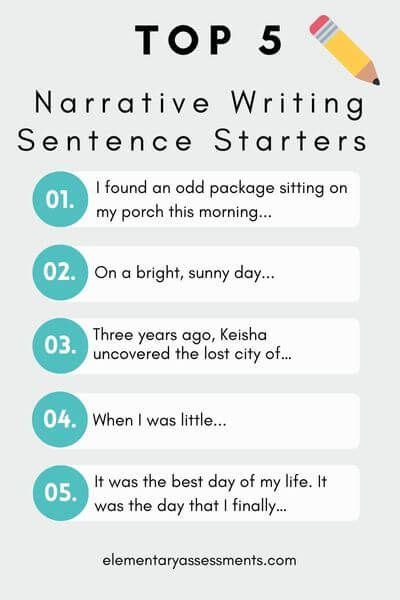Examples Of Sentences Narrative