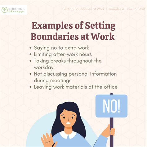 examples of setting boundaries