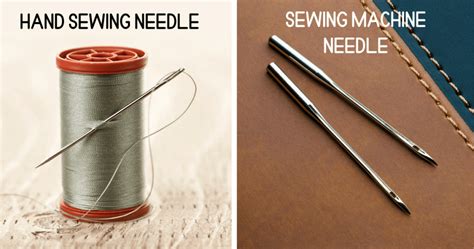 Examples Of Sewing Machine Needles