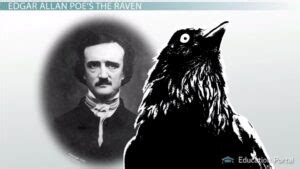 examples of sight imagery in the raven