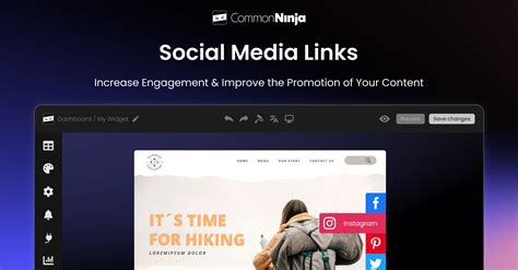 examples of social links