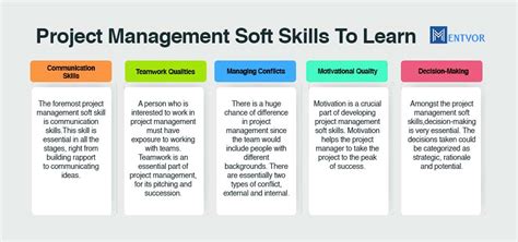 examples of soft skills in project management