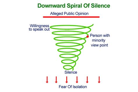 examples of spiral of silence theory