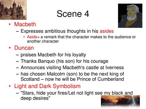 examples of symbolism in macbeth act 1