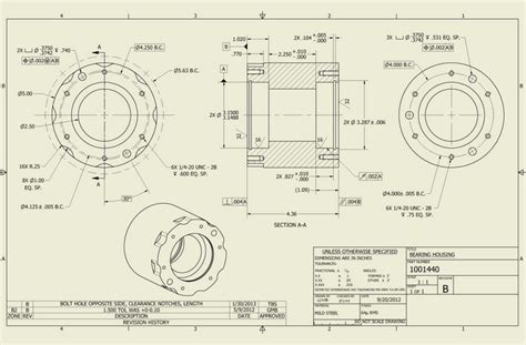 Examples Of Technical Drafting