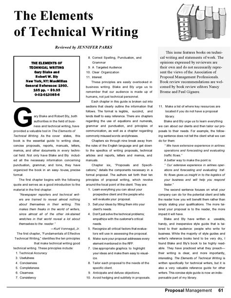 Examples Of Technical Writing In Engineering