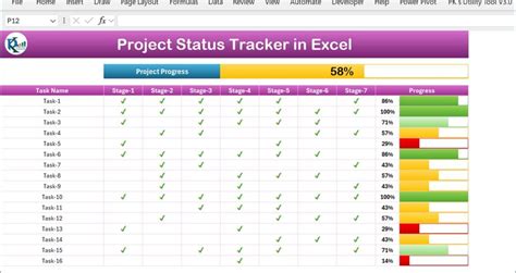 Examples Of Trackers In Excel