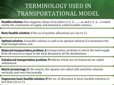 Examples Of Transportation Problem In Operational Research