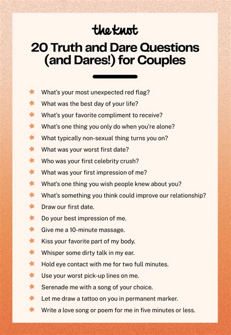 Examples Of Truth And Dare