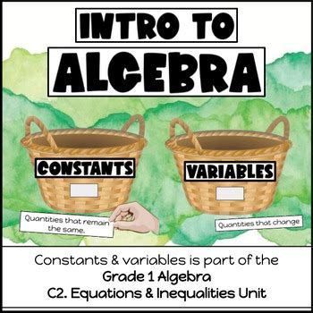examples of variables and constants in real life