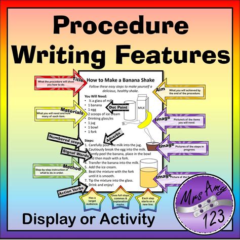 Examples Of Writing A Procedure