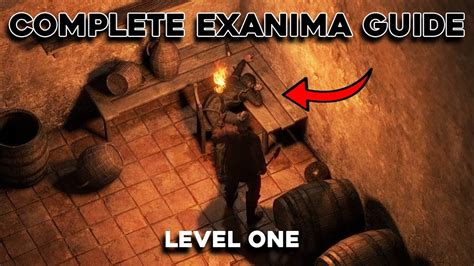 Exanima Walkthrough Level 1
