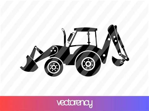 Unleash Your Creativity with High-Quality Excavator SVG Designs - Perfect for Construction Themed Projects!