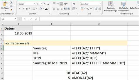 Excel-Tipp - Monatsname aus Datum als Text ausgeben - Anuschka Schwed
