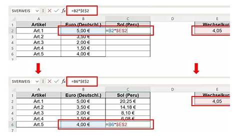 Excel: Wert automatisch nachschlagen - pctipp.ch