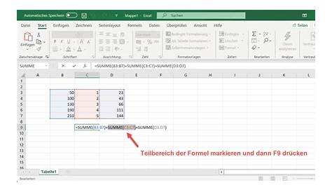 So können Sie in Microsoft Excel Formeln anzeigen lassen: Eine Anleitung