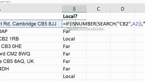 Excel IF Function If Cell Contains Specific Text Partial Match IF