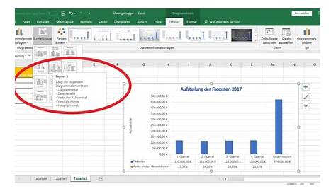 Umbenennen einer Excel-Tabelle