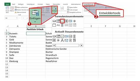Checkliste Vorlage für Excel - Alle-meine-Vorlagen.de