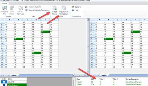 2 Reihen mit Zahlen vergleichen (Excel) - TOPTORIALS